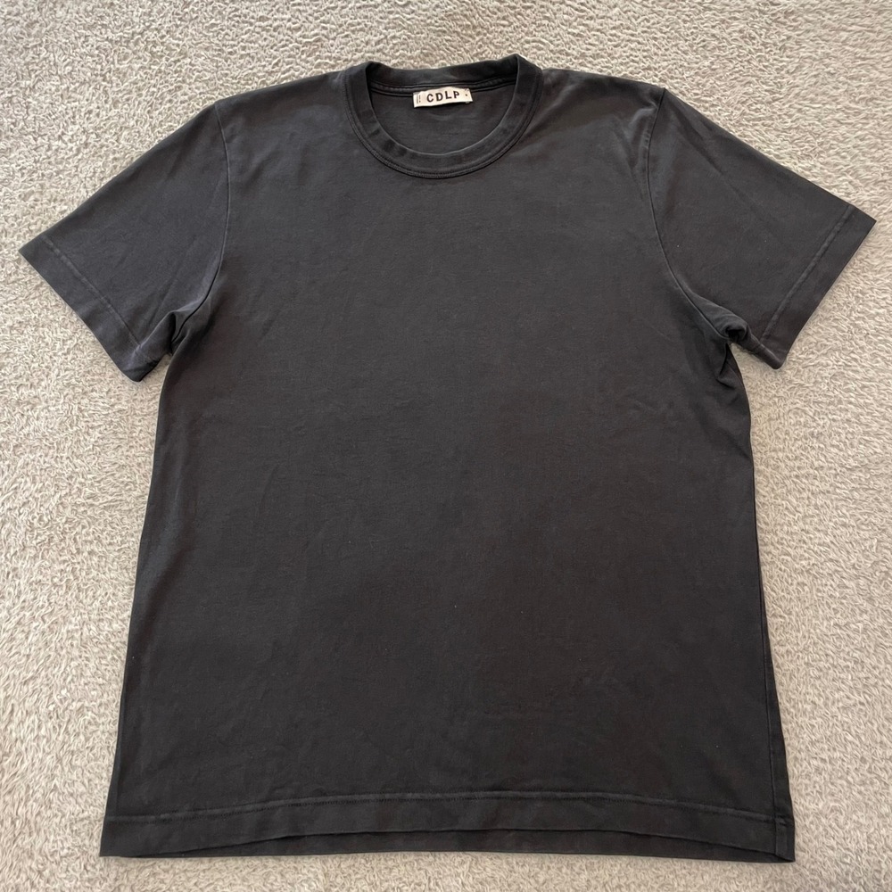 CDLP T-Shirt Mens Medium Black Crew Neck Pima Cotton Made in Portugal